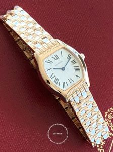 Đồng hồ Cartier Tortue Small Rose Gold 3698 W1556364 (lướt)