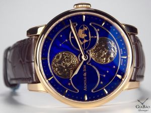 ĐỒNG HỒ ARNOLD & SON HM DOUBLE HEMISPHERE PERPETUAL MOON (lướt)