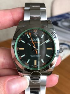 Đồng hồ Rolex Milgauss Green Sapphire M116400 - Lướt