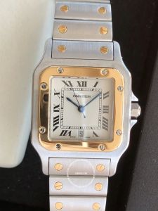 Đồng hồ Cartier Santos Galbée Steel & Gold 1566 W20030C4 (lướt)