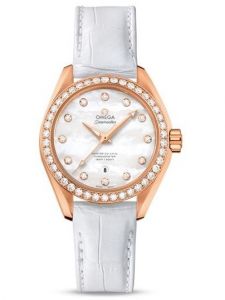 Đồng hồ Omega Seamaster Aqua Terra 23158342055003 231.58.34.20.55.003 Mother of Pearl Diamond