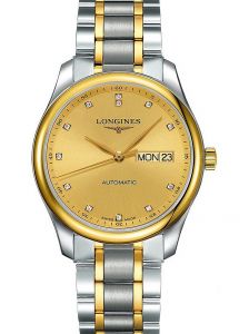 Đồng Hồ Longines Master L2.755.5.37.7 L27555377 Kim Cương Day-Date