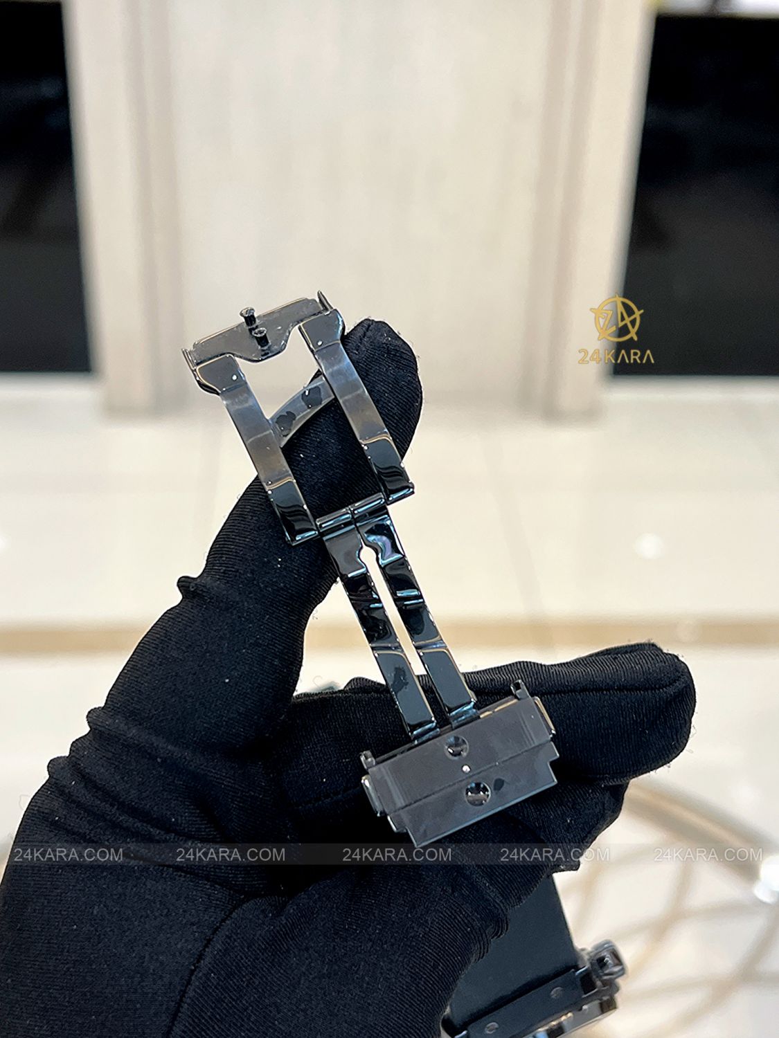 Đồng hồ Hublot Classic Fusion Aerofusion Black Magic 45 mm 525.CM.0170.RX Gốm Đen Skeleton Ceramic - Lướt