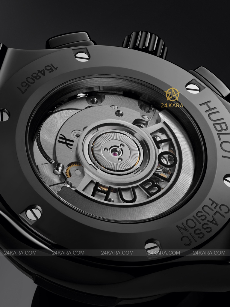 Đồng hồ Hublot Classic Fusion Aerofusion Black Magic 45 mm 525.CM.0170.RX Gốm Đen Skeleton Ceramic - Lướt