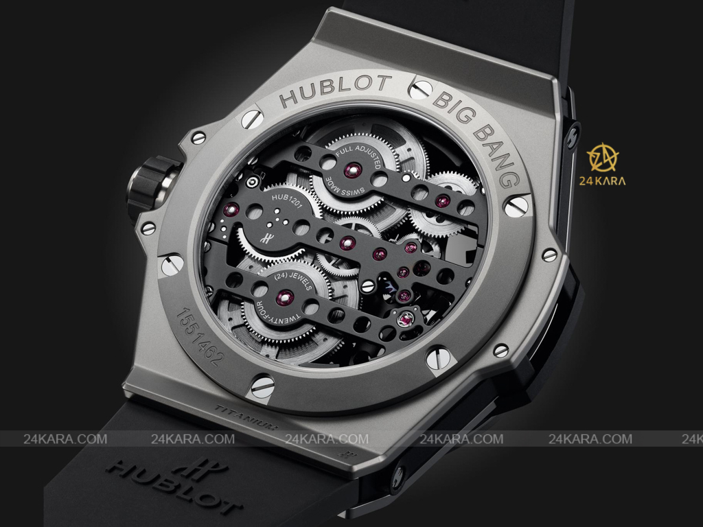 Đồng Hồ Hublot Big Bang MECA-10 Titanium 45 414.NI.1123.RX 414NI1123RX Cót 10 ngày Vân cát Microblasted - lướt