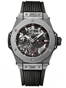 Đồng Hồ Hublot Big Bang MECA-10 Titanium 45 414.NI.1123.RX 414NI1123RX Cót 10 ngày Vân cát Microblasted - lướt