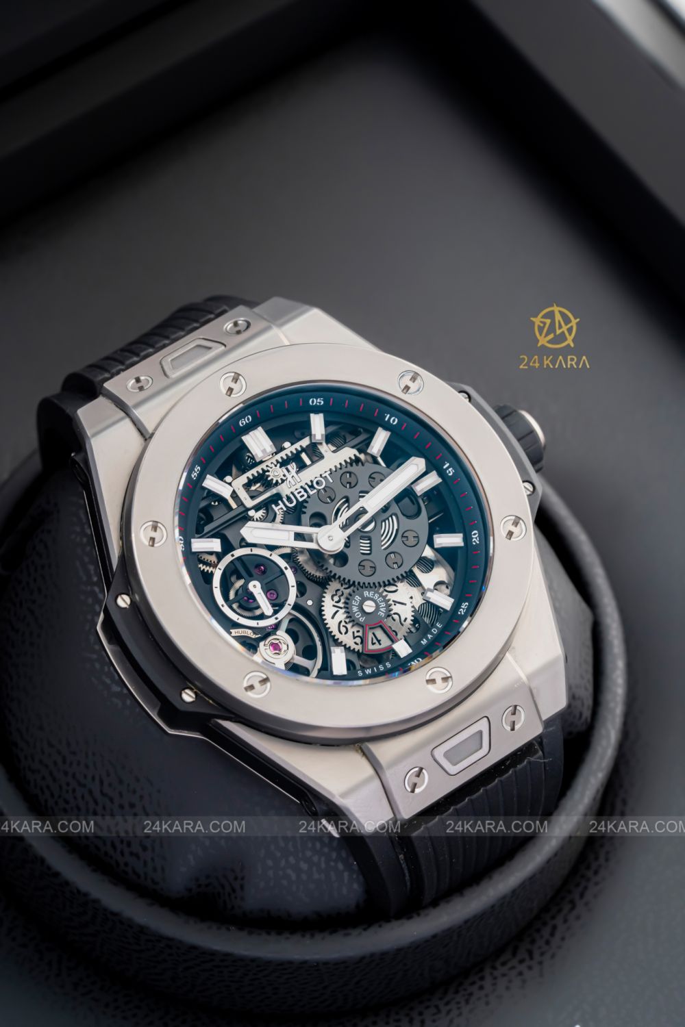 Đồng Hồ Hublot Big Bang MECA-10 Titanium 45 414.NI.1123.RX 414NI1123RX Cót 10 ngày Vân cát Microblasted - lướt