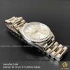 dong-ho-rolex-day-date-m128349rbr-0001-128349rbr-0001-vang-trang-va-kim-cuong-mat-so-bac - ảnh nhỏ 10