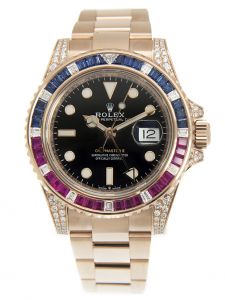 Đồng hồ Rolex GMT-Master II 40 M126755SARU 126755SARU Mặt đen