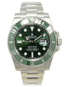 Đồng hồ Rolex Submariner Date 40 Hulk M116610LV-0002 116610LV-0002 Thép Oystersteel Mặt Xanh Lá