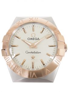 Đồng Hồ Omega Stainless Clock Steel Blanc Omega Clock