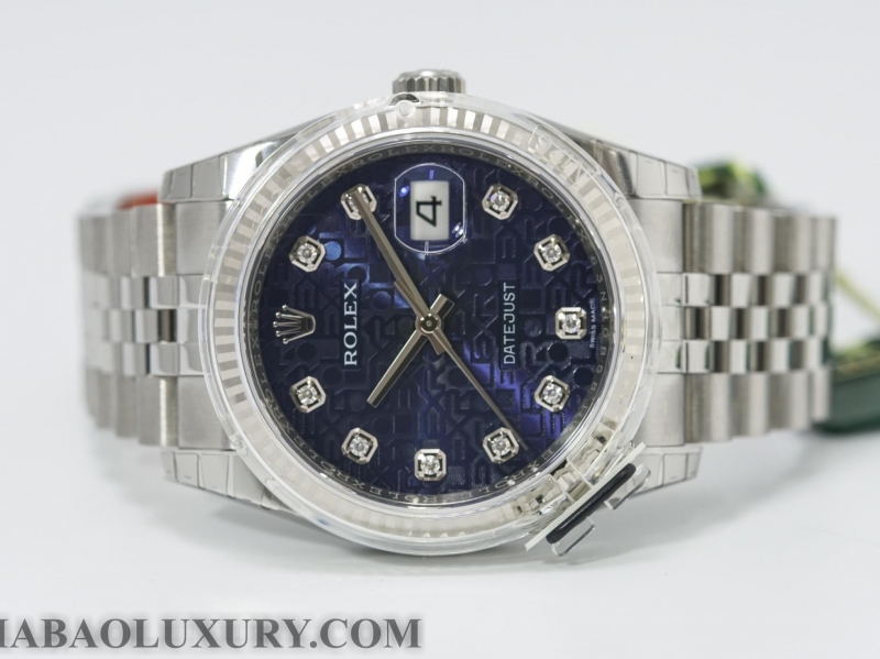 NEW 100% - ĐỒNG HỒ ROLEX OYSTER PERPETUAL DATEJUST 116234 BLUE DIAL