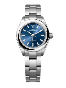 Đồng hồ Rolex Oyster Perpetual M276200-0003 276200-0003, mặt số xanh sáng - Mẫu mới 2020