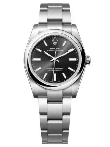Đồng hồ Rolex Oyster Perpetual 34 M124200-0002 124200-0002 Thép Oystersteel Mặt đen sáng - Mẫu 2020