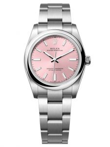 Đồng hồ Rolex Oyster Perpetual M124200-0004 124200-0004 mặt số hồng - Mẫu mới 2020