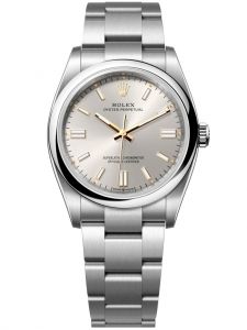 Đồng hồ Rolex Oyster Perpetual M126000-0001 126000-0001, mặt số bạc - Mẫu mới 2020