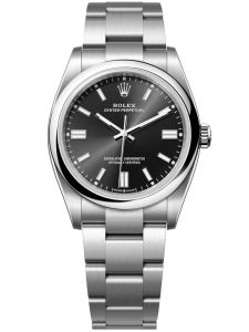 Đồng hồ Rolex Oyster Perpetual 36 M126000-0002 126000-0002, mặt số đen sáng - lướt