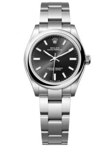 Đồng hồ Rolex Oyster Perpetual M277200-0002 277200-0002, mặt số đen sáng - Mẫu mới 2020