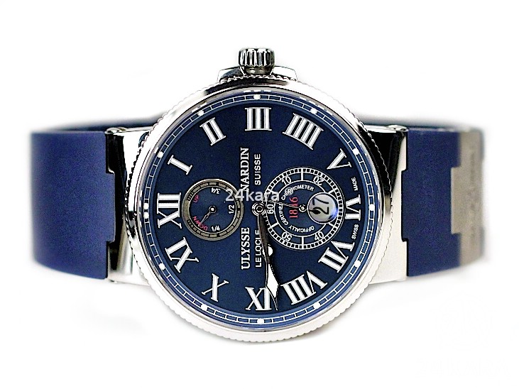Đồng hồ ULYSSE NARDIN Maxi Marine Chronometer Blue Dial Men\'s Watch 263-67