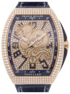 Đồng hồ Franck Muller Vanguard V 45 Sc Dt D Cd Dragon King (5n.Bl) V 45 SC DT D CD DRAGON KING (5NBL)