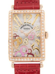 Đồng hồ Franck Muller Long Island 952 Qz Rel 8cd Mop Rs D 1r(5n)