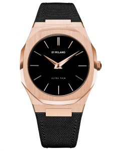 Đồng Hồ D1 Milano Rose Gold Ultra Thin Nylon UTNJ03