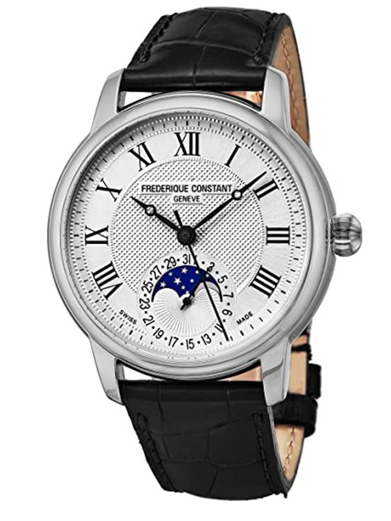 Đồng hồ Frederique Constant FC-715MC4H6 Moonphase Manufacture nắp cậy - Trắng thanh lịch