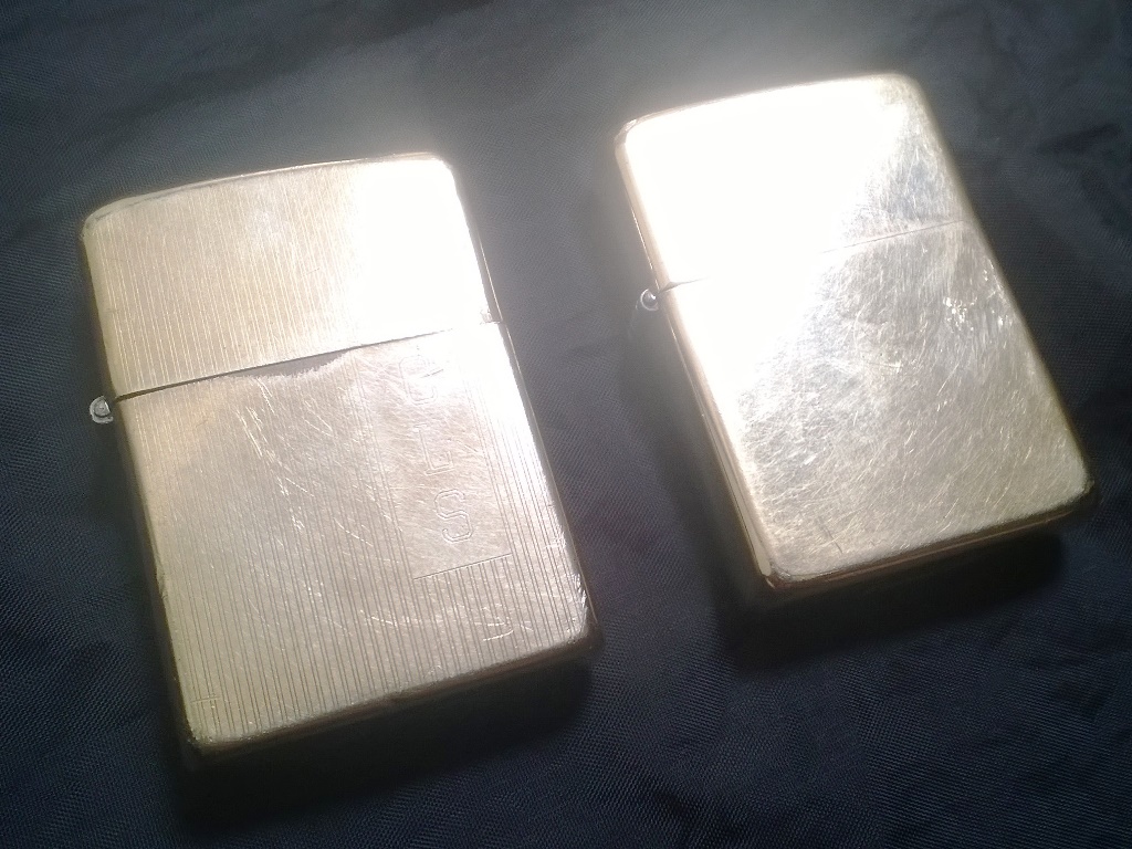 Cặp Zippo 10K Gold filled 1950s