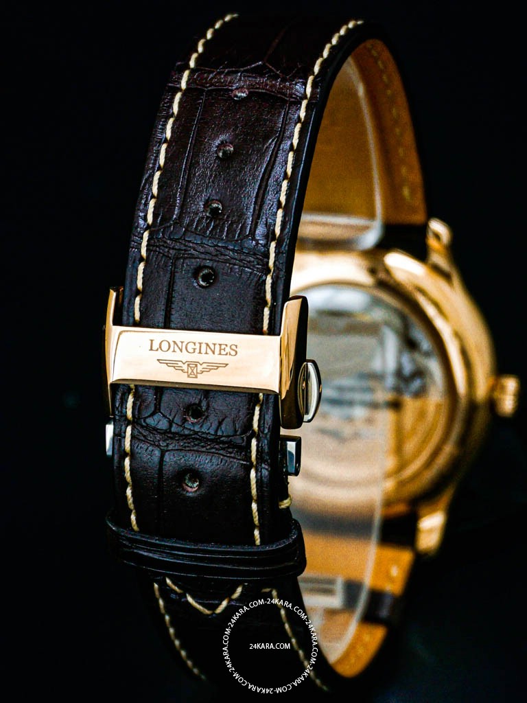 Đồng hồ Longines Master L2.628.8.77.3 L26288773 vàng khối Rose Gold kim cương – lướt