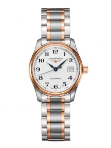 Đồng hồ Longines Master 29 L2.257.5.79.7 L22575797 Vàng Hồng Mặt Số Bạc Barleycorn - lướt