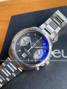 Đồng hồ TAG Heuer Grand Carrera Black Dial S/Steel CAV511A