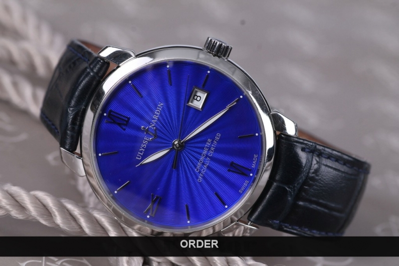 Đồng hồ Ulysse Nardin San Marco Classico Blue Dial 8153-111-2 (lướt)