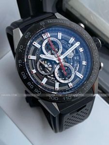 Đồng hồ TAG Heuer Carrera Calibre Heuer 01 Automatic Skeleton Dial Men's Watch - CAR2A1Z.FT6044 CAR2A1ZFT6044