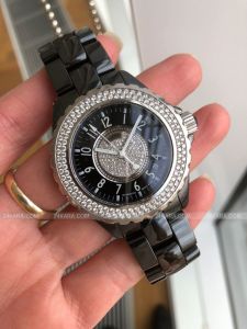 Đồng hồ Chanel J12 Ceramic & Diamonds Automatic 38mm H1709