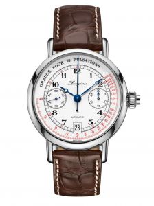 Đồng hồ Longines Column-Wheel Single Push-Piece Pulsometer Chronograph L2.801.4.23.2 L28014232