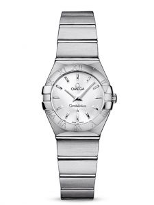 Đồng hồ Omega Constellation 123.10.24.60.02.001 12310246002001 Mặt Trắng Silver