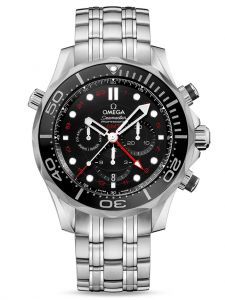 Đồng hồ Omega Seamaster Diver 300M Co-Axial Chronometer GMT Chronograph 212.30.44.52.01.001 21230445201001