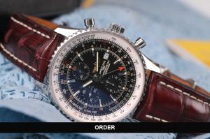 Đồng hồ Breitling Navitimer World GMT Chronograph A2432212.B726 (lướt)