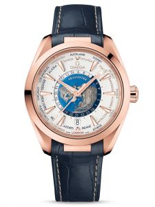 Đồng hồ Omega Seamaster Aqua Terra 150M Worldtimer 220.53.43.22.02.001 22053432202001