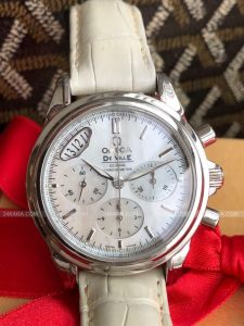 Đồng hồ Omega De Ville co Axial Chronograph Lady 4878.70.36 48787036