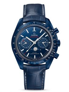 Đồng hồ Omega Speedmaster Moonphase Blue Side Of The Moon 304.93.44.52.03.001 30493445203001