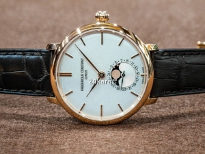 Đồng hồ Frederique Constant FC-703V3S4 - Vàng hồng - Moonphase