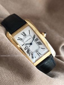 Đồng hồ Cartier Tank Americaine Large Yellow Gold 2329