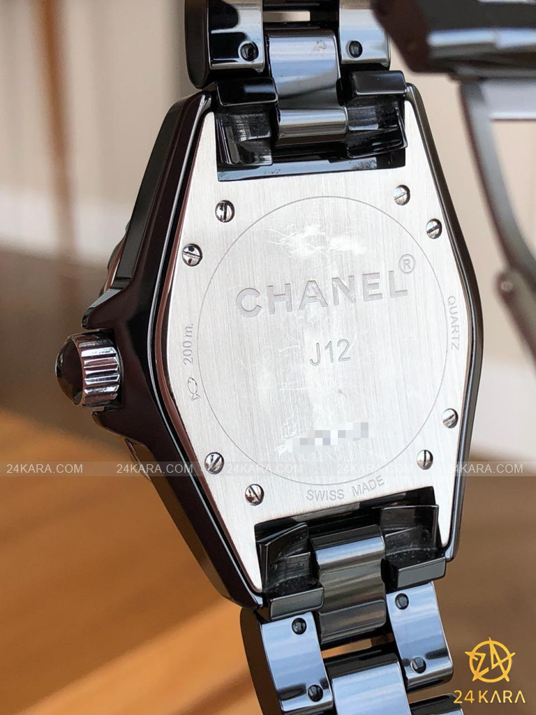 Chanel J12 Matte Black Automatic Ceramic Unisex Watch H3131  WatchGuyNYC