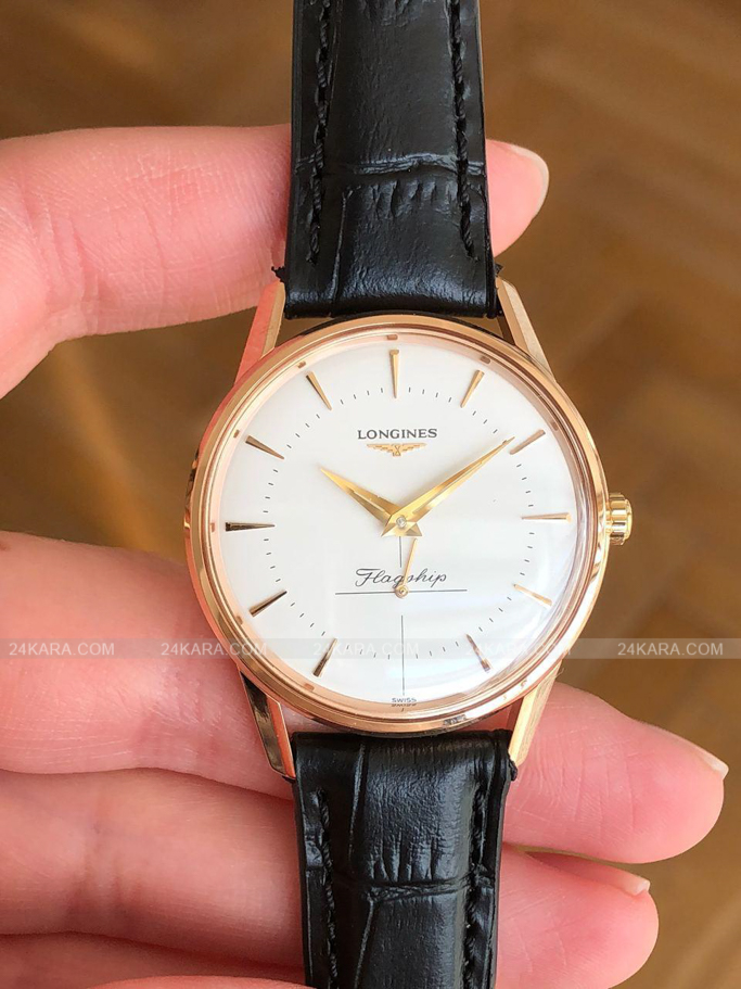 ng h Longines Heritage Flagship Rose Gold L4.746.8 L47468