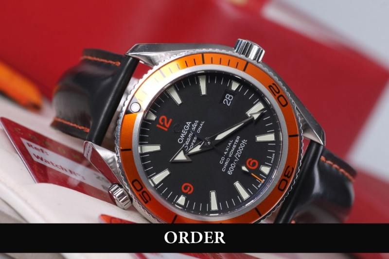 Đồng hồ Omega Seamaster Planet Ocean Co-Axial Chronometer 2909.50.82 (lướt)