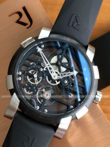 Đồng hồ Romain Jerome Skylab 48 PVD Black Stainless Steel Automatic RJ.M.AU.030.01 RJMAU03001