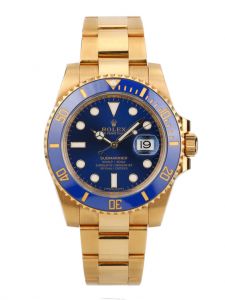 Đồng hồ Rolex Submariner Date 40 M116618LB-0003 116618LB-0003 Vàng Kim 18ct Mặt Xanh
