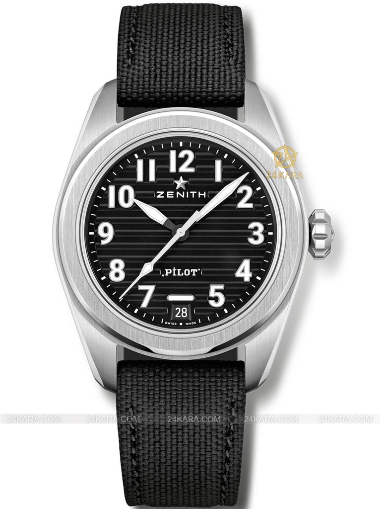 2023-zenith-pilot-automatic-steel