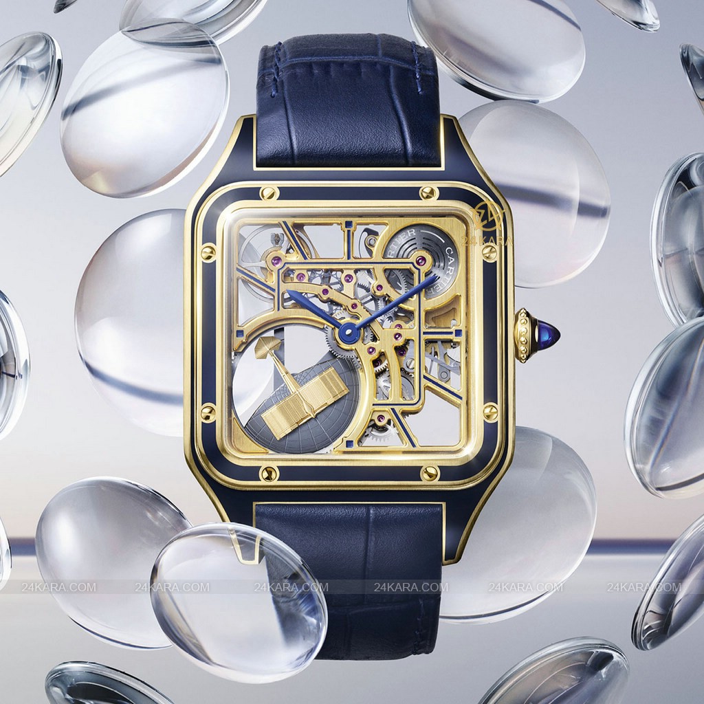 cartier-santos-dumont-micro-rotor-yellow-gold-blue-lacquer-whsa0031-3